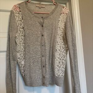 Lacy Cardigan Sweater